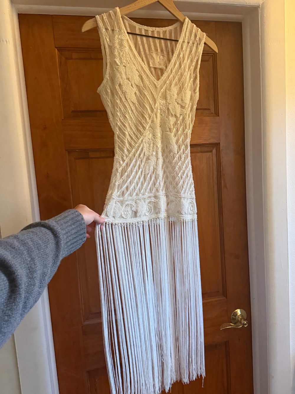 Vintage Beaded Dress - Picture 4 of 5